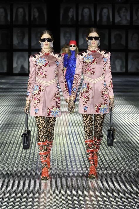 gucci twins in milan.